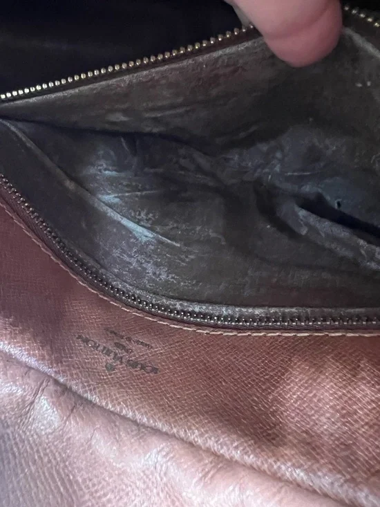 Louis Vuitton LV Shoulder Bag Boulogne 30 Brown Monogram - Picture 12 of 16